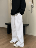 QDBAR Korean version of draped casual pants na1083