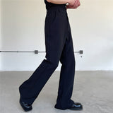 QDBAR Retro Casual Flared Pants