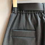 QDBAR Loose Big Crotch Casual Harem Pants