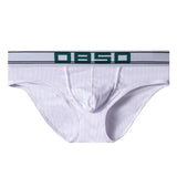 QDBAR  Brand New Mens Underwear Cotton Men Briefs Underpants Breathable Male Panties Cuecas Low Waist Brief Bikini BS3132