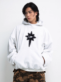 QDBAR [Peoplestyle] Genderless Loose Hoodie Na1656