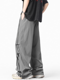 QDBAR Striped Loose Pants Na1678