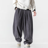 QDBAR Retro Corduroy Straight Leg Pants