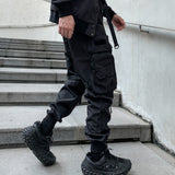 QDBAR Techwear Multi-pocket Cargo Tooling Trousers