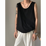 QDBAR Summer Cotton Tank Top Sleeveless T-Shirt