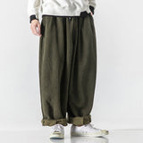 QDBAR Retro Corduroy Straight Leg Pants