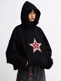 QDBAR [Peoplestyle] Loose Clothing Hoodie Na1660