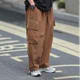 QDBAR Retro Casual Cargo Pants