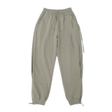 QDBAR Straight Fitted Zip-Up Pants