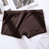 QDBAR 4pcs Men Panties Underwear Shorts Boxer Ice Silk Boxers Home Panty Men's Underpants Boxer Underwear Short Wholesale A405