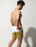 QDBAR 2024 Stitching Sport Quick-Dry Beach Surf Shorts S6023