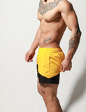 QDBAR 2024 Stitching Sport Quick-Dry Beach Surf Shorts S6023