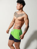 QDBAR 2024 Stitching Sport Quick-Dry Beach Surf Shorts S6023