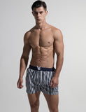 QDBAR 2024 Quick-Dry Swim Beach Surf Stripe Shorts S612