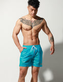 QDBAR 2024 New Translucent Beach Surf Shorts S7941