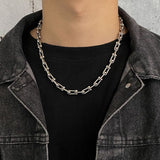 QDBAR Industrial Chain Link Necklace