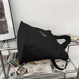 QDBAR Large Anti-tear Nylon Tote Bag