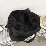 QDBAR Large Anti-tear Nylon Tote Bag