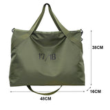 QDBAR Large Anti-tear Nylon Tote Bag