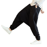 QDBAR Loose Crotch Casual Baggy Pants