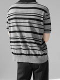 QDBAR [Hoho] Striped T-Shirt Na1346