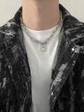 QDBAR Jackson Wang Same Style Winding Handsome for Boyfriend Gem Necklace