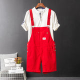 QDBAR Retro Casual Overalls