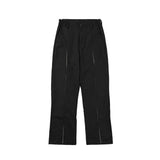 QDBAR Black And White Contrast Cutout Pants