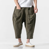 QDBAR Retro Loose Big Pocket Oversized Pants