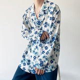 QDBAR Retro Orchid Long Sleeve Shirt