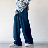 QDBAR Retro Straight-leg Trousers