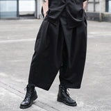 QDBAR Pleated Straight-leg Pants