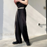 QDBAR Simple Drawstring Pants