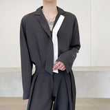 QDBAR Drape Long-sleeved Shirt