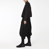 QDBAR Loose Pleated Casual Pants