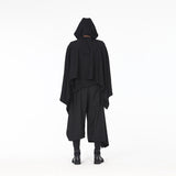 QDBAR Dark Removable Cap Loose Cloak