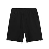 QDBAR Raw Edge Loose Casual Shorts