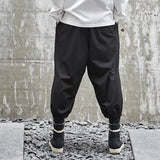 QDBAR Wide Leg Loose Crotch Casual Pants