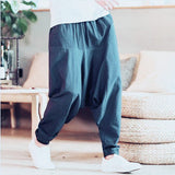 QDBAR Loose Crotch Casual Baggy Pants