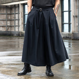 QDBAR A-line Culottes Casual Pants