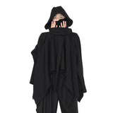 QDBAR Dark Removable Cap Loose Cloak