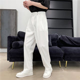 QDBAR Wide Leg Studded Trousers