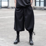 QDBAR Asymmetrical loose-fitting Slacks