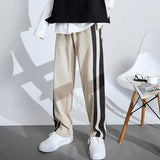 QDBAR Retro Striped Slacks