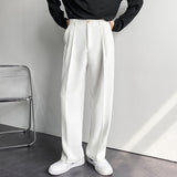 QDBAR Classic Solid Trousers