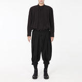 QDBAR Loose Pleated Casual Pants