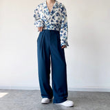 QDBAR Retro Straight-leg Trousers