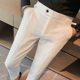 QDBAR Casual Naples Slim Fit Trousers