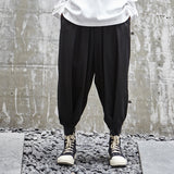 QDBAR Wide Leg Loose Crotch Casual Pants