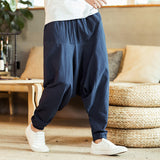 QDBAR Loose Crotch Casual Baggy Pants